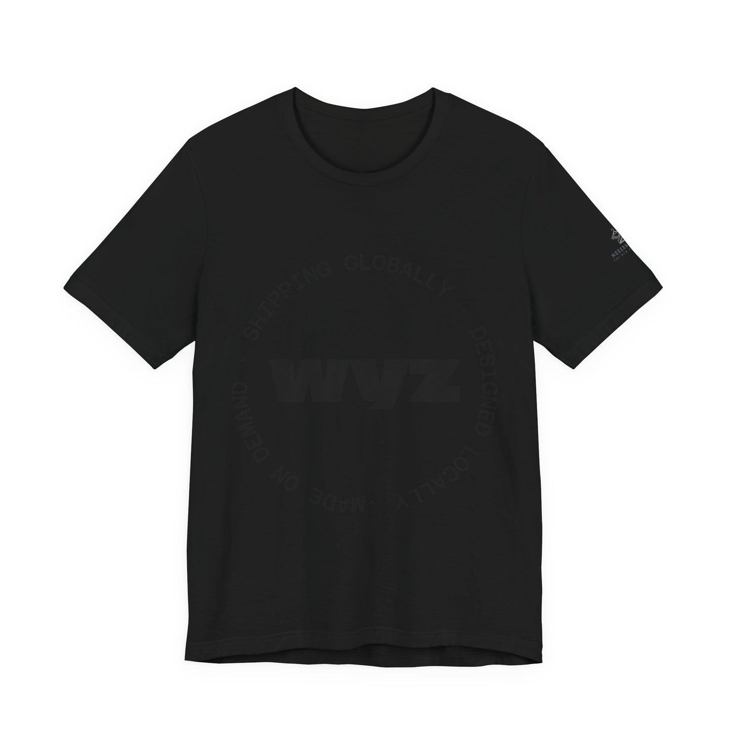 Modern Wear WYZ Logo Tee — Minimalist Branded Graphic T-Shirt