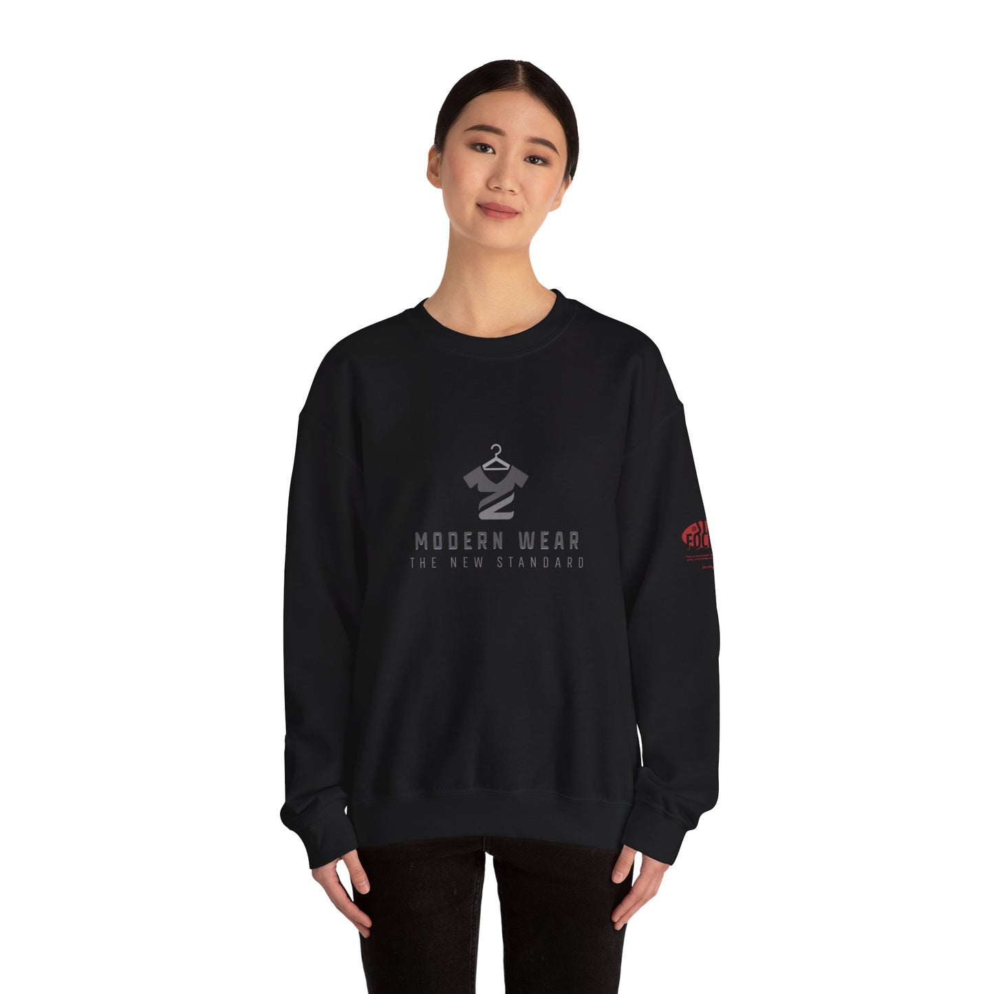 Modern Wear Crewneck Sweatshirt — Minimalist Streetwear Pullover
