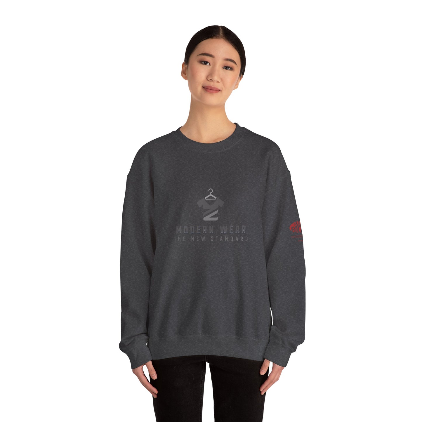 Modern Wear Crewneck Sweatshirt — Minimalist Streetwear Pullover
